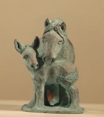 Jument et son muleton 