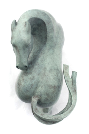 bronze cheval de trait 