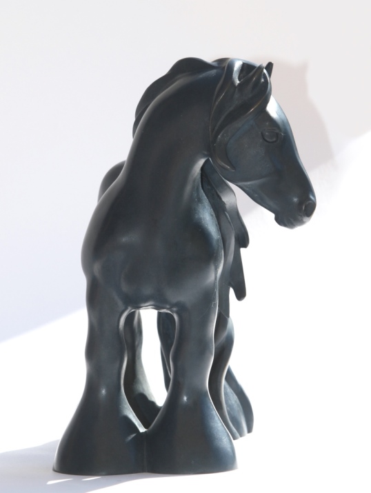  sculpture irish cob  bronze Torc