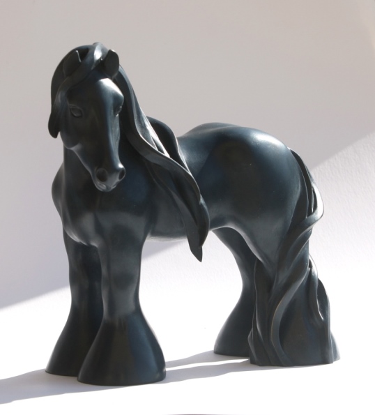  sculpture irish cob  bronze Torc