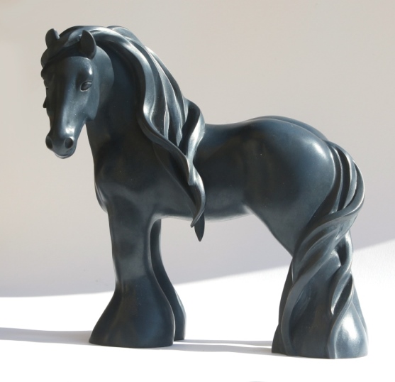  sculpture irish cob  bronze Torc