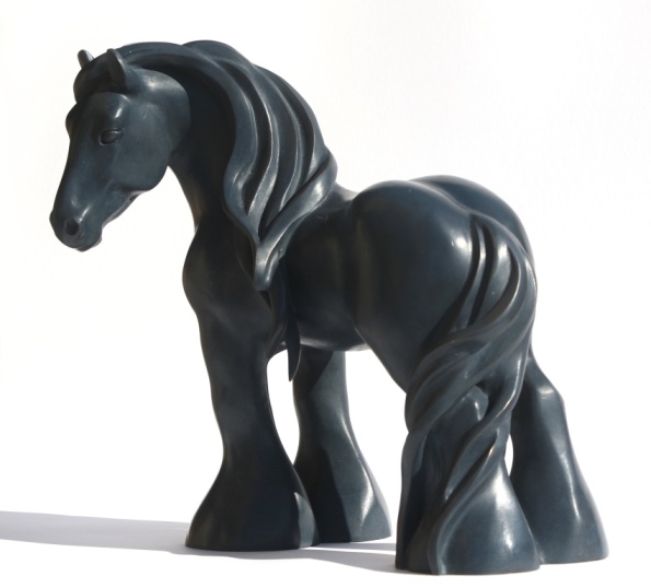  sculpture irish cob  bronze Torc