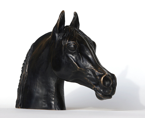 bronze pur-sang arabe 