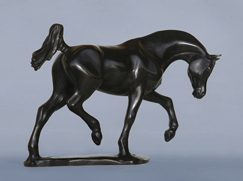 bronze pur-sang arabe 